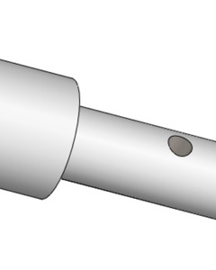 Shaft Ø19.13 for gearmotor auger Ø45 TS